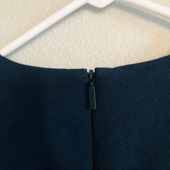 TIBI Navy Chalky Drape Wrap Top - 00 - NWT - Picture 7 of 9
